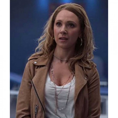 Ted Lasso Keeley Jones Brown Leather Jacket